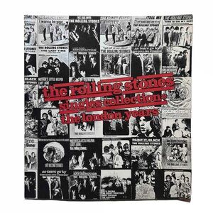 Vintage 1989 The Rolling Stones Singles Collection The London Years Lyrics Book